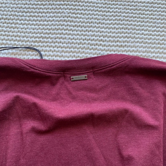 PrAna Fondation LS Wrap Dress - Picture 8 of 12